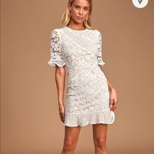 Lulus short sleeve mini dress